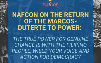 NAFCON on the Return of the Marcos-Duterte to Power: The True Power for Genuine Change is with the Filipino People, Wield Your Voice and Action for Democracy