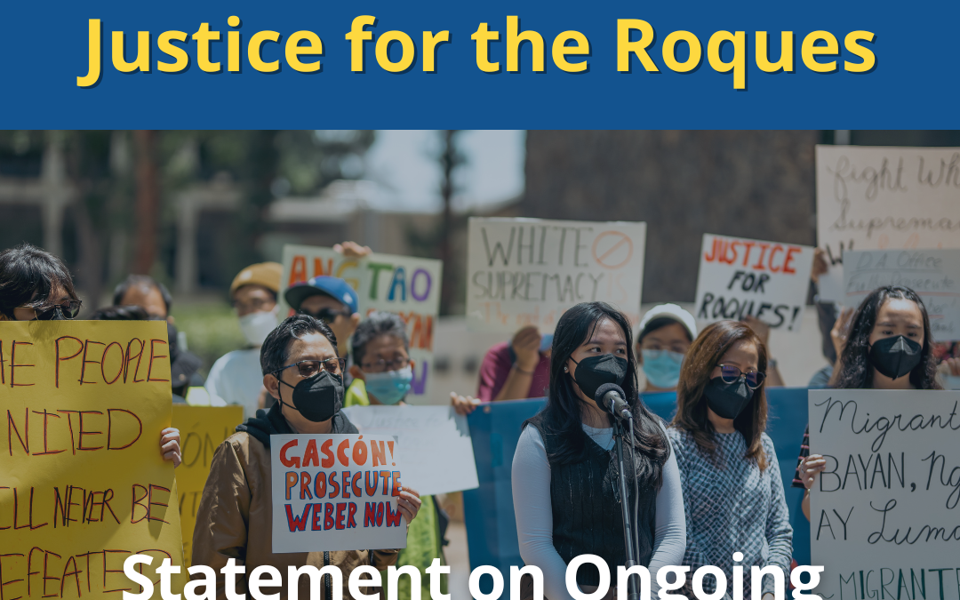 Updates on Ongoing Preliminary Hearing: Justice for the Roques